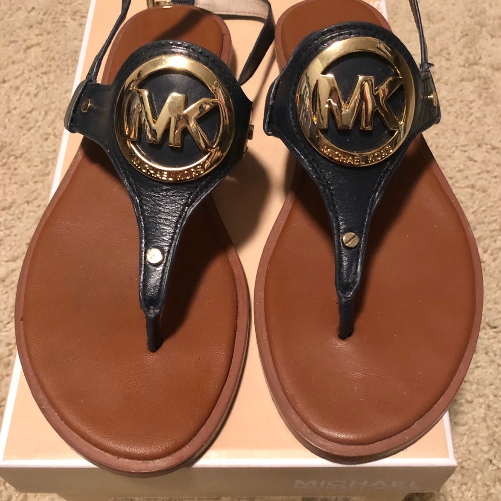 Michael Kors Aubrey Charm Thong Sandal